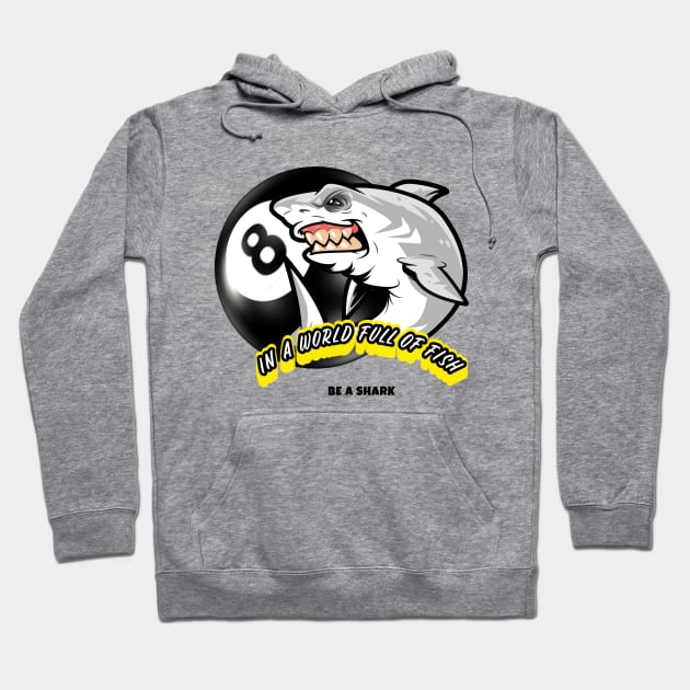 8 ball Pool Shark Hoodie by Tee-Short